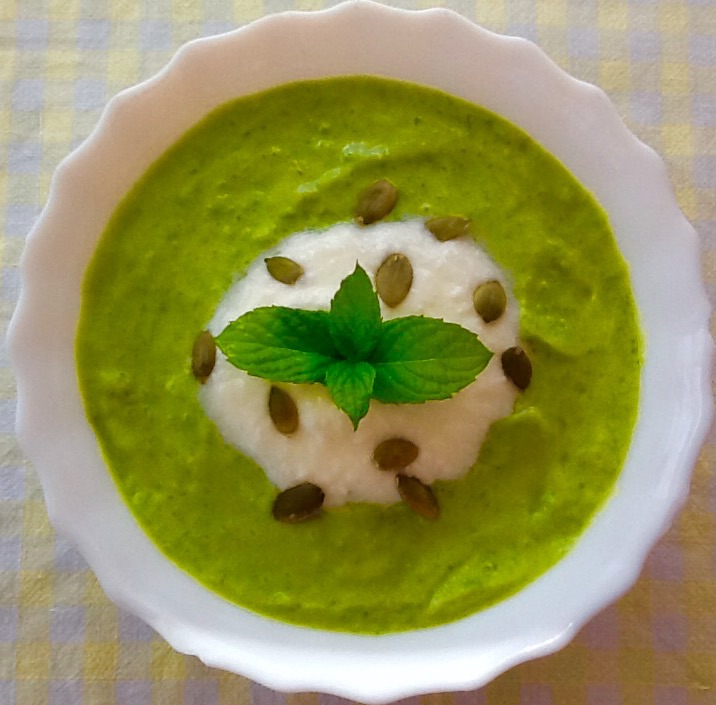 Peppermint Pea Pudding Fizzifood